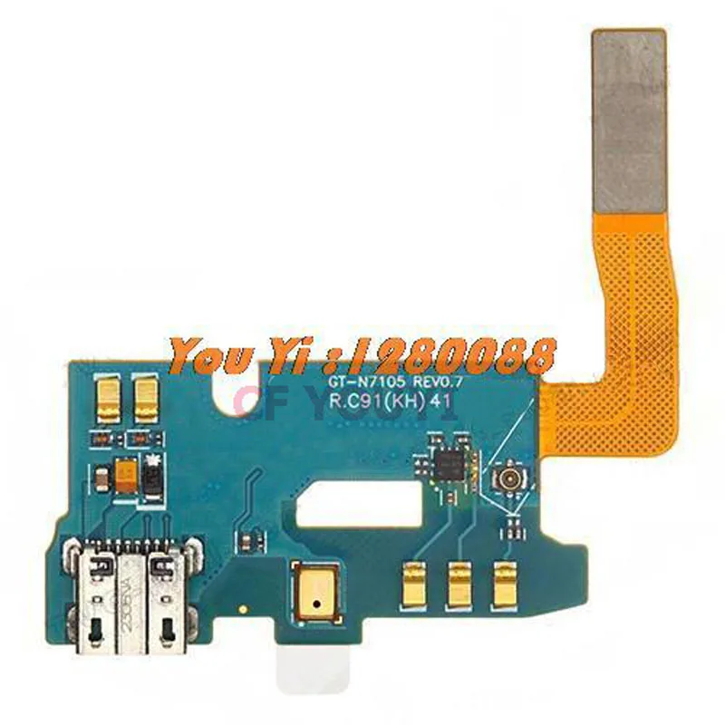 Зарядный usb-кабель CFYOUYI для Samsung Galaxy Note 2 II N7105 LTE | Мобильные телефоны и аксессуары