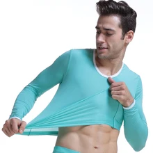 Мужские трусы, сексуальный прозрачный шелк, спандекс, прозрачные футболки, мужские нейлоновые сетчатые тонкие топы с круглым вырезом и короткими рукавами, сплошные колготки