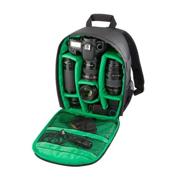 

Top Deals Camera Bag Nylon Soft Bag Shoulder Camera Backpack Soft Interior Lining Backpack DSLR Camera Bag For Nikon Canon SONY