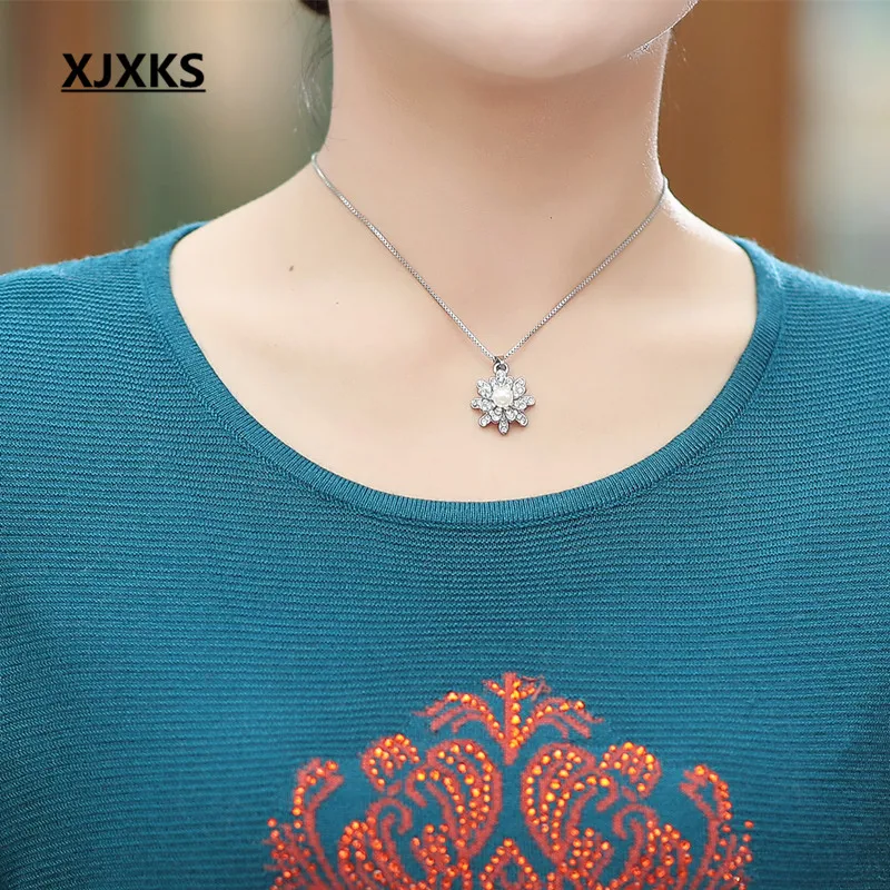 XJXKS Fashion Diamond Three Quarter Sleeve Women's Sweater 2019 Spring New Loose Plus Size Cashmere Knitting Thin Sweater Women XJXKS Fashion Diamond Three Quarter Sleeve Women's Sweater 2019 Spring New Loose Plus Size Cashmere Knitting Thin Sweater Women