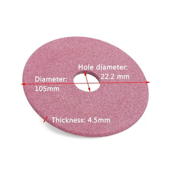 

105mm Grinding Wheel Stone Disc For Chainsaw Sharpener Grinder 3/8 & 404 Chain