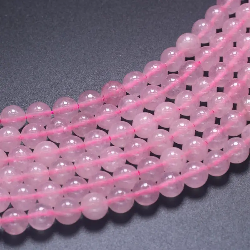 Pink-Rose-Quartz-Pick-Size-4-10-MM-Natural-Stone-Loose-Beads-for-Jewelry-Bracelet-Making