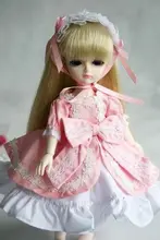 wamami 124 Pink Dress Clothes 1 4 AOD MSD DOD BJD Dollfie