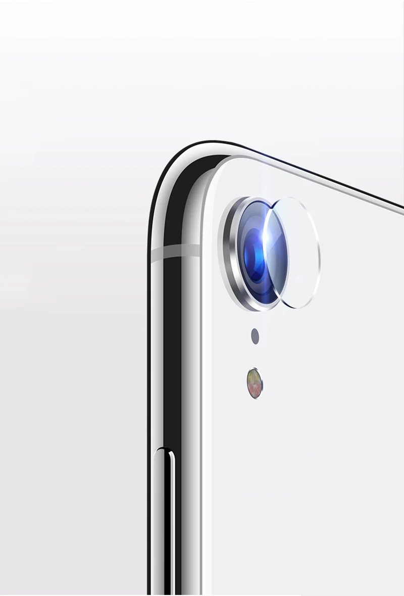 Закаленное стекло пленка для iPhone XS MAX X для iPhone 8 plus 7 plus XS XR X Объектив камеры Защитная крышка ультратонкая HD