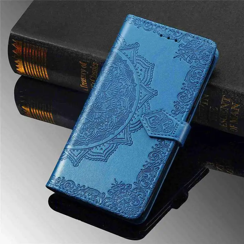 Wallet Case for Huawei P20 Lite P30 Pro P Smart Plus Cover Leather Case, for Huawei,P30,P20,Lite,Pro,P9,P,Smart,Z,Case - Цвет: B Blue