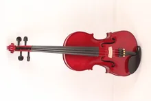 4-String 4/4 3/4 New Electric Acoustic Violin red #1-002#