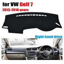 FUWAYDA чехлы на приборную панель автомобиля коврик для Volkswagen VW GOLF 7 2013- лет правым приводом dashmatt pad приборная панель