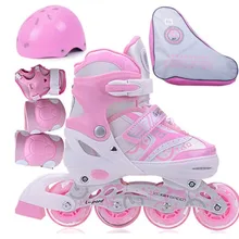 Высокое качество! 8 колеса полная мигающая детская обувь для роликов, скейтборда роликовые скейты обувь регулируемые роликовые коньки обувь для скейтборда