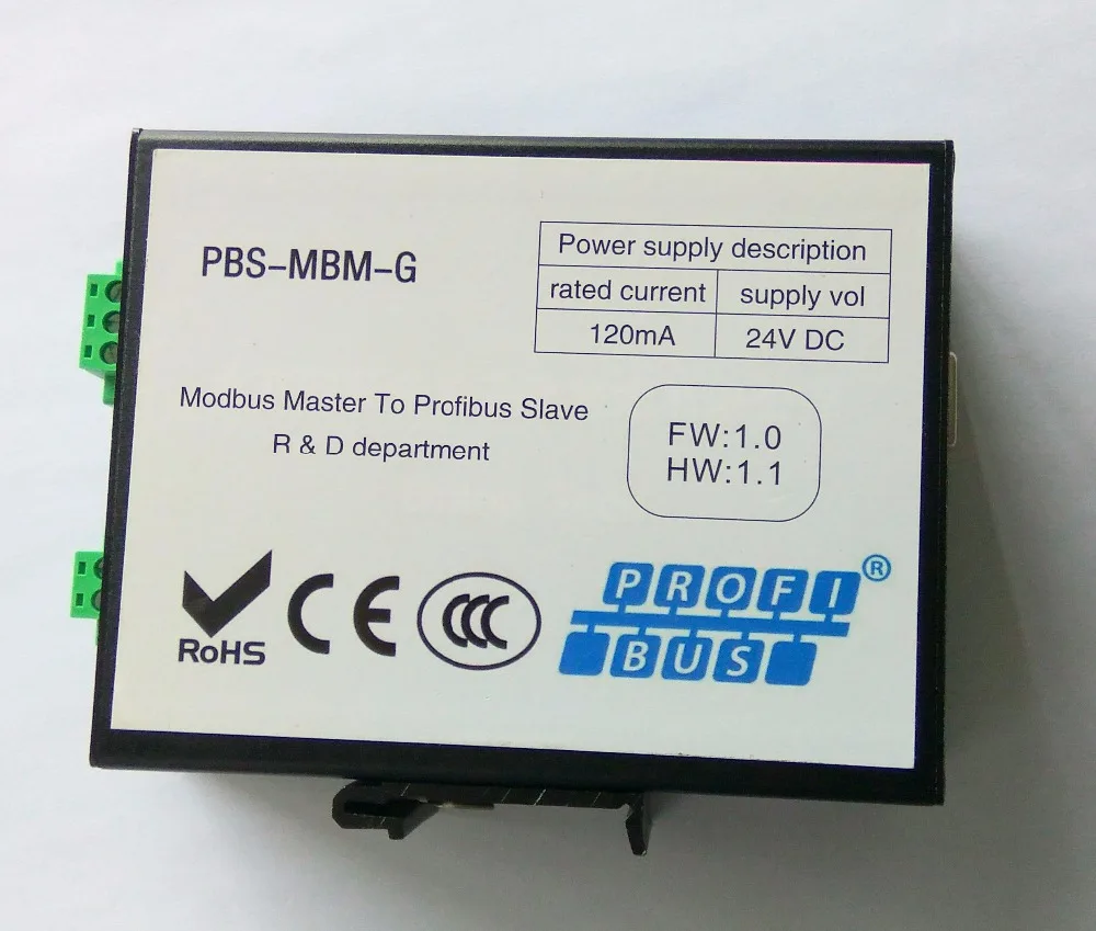 

Modbus RTU to Profibus DP gateway Industrial dual isolation