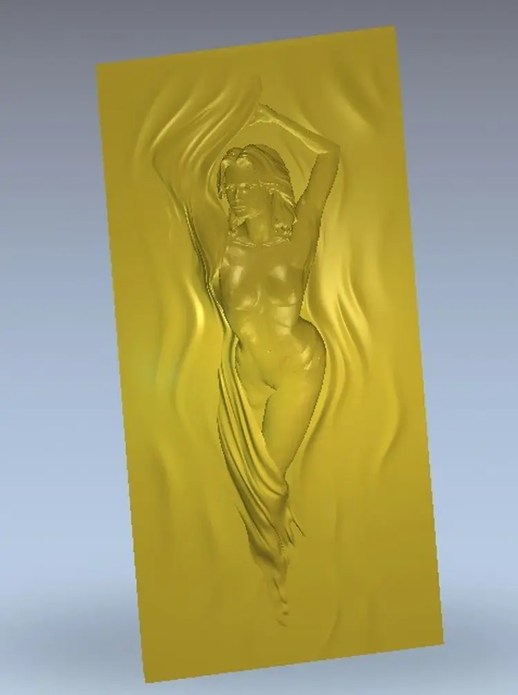 3d модель рельef для ЧПУ в формате STL girl_nude_11 | Инструменты