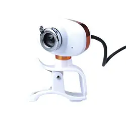 USB 2.0 50.0 М HD Веб-Камера Камера Веб-Камера с МИКРОФОНОМ для Портативных ПК Computer Orange & White