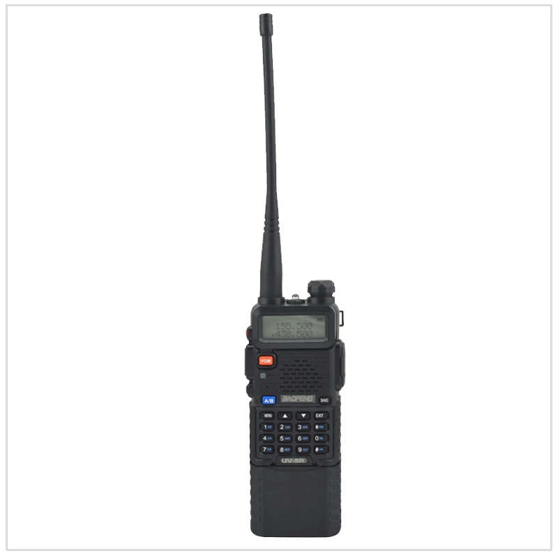 Con 3800Mah Li-Ion Batteria Baofeng Radio Dualband Uv-5R Walkie Talkie Radio 136-174/400-520Mhz Two Way Radio W/Auricolare Libero