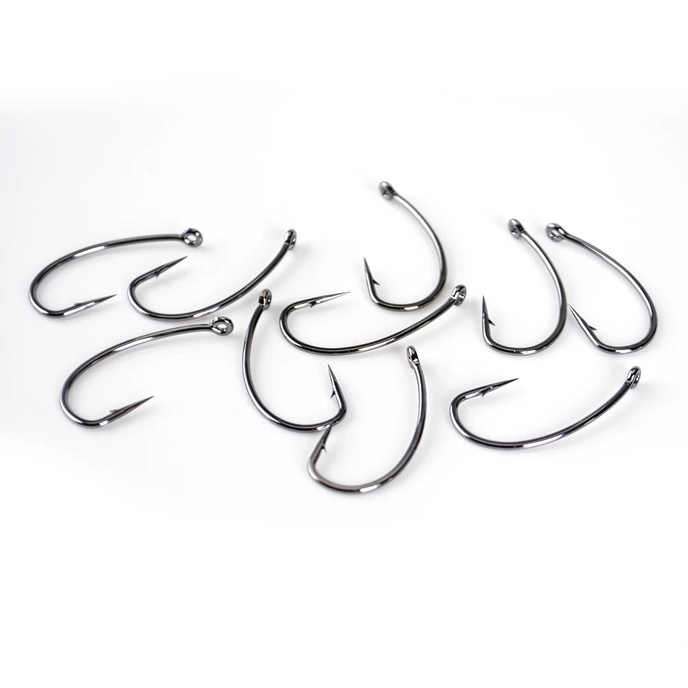 FISH KING 20PCS/Lot 2 4 6 8 KAYOHEAVY Carp Fishing Hook High Fly