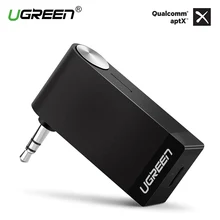 Ugreen Bluetooth Receiver 3.5mm Jack Bluetooth Audio Music Wireless Receiver Adapter Car Aux Cable Free for Speaker Headphone