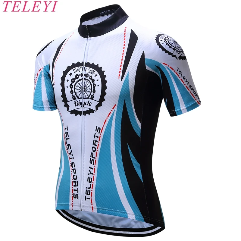 Ropa Ciclismo 100% полиэстер дышащий MTB велосипедные майки новый бренд Мужская одежда для