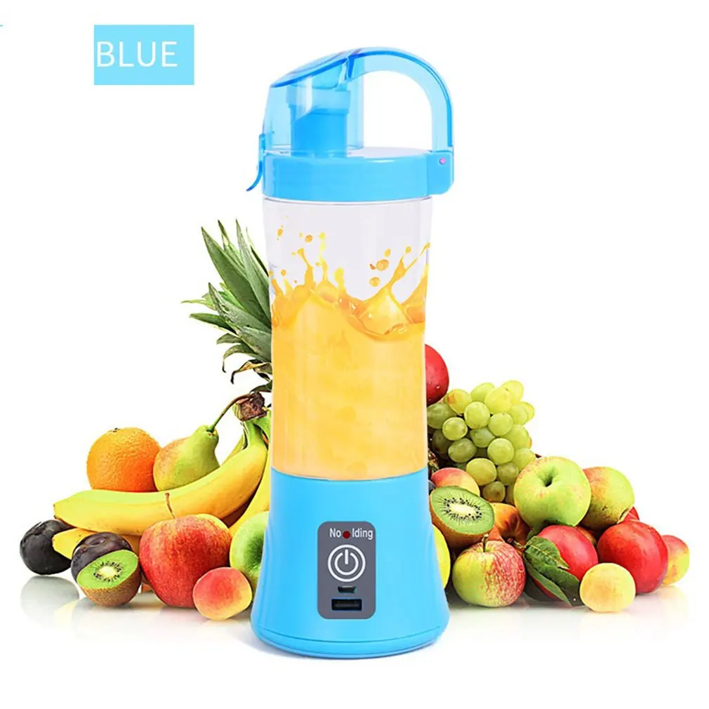 Portable Household Electric Juicer Mini Juice Cup Small Rechargeable USB Juice Cup Beat Eggs Round Shape