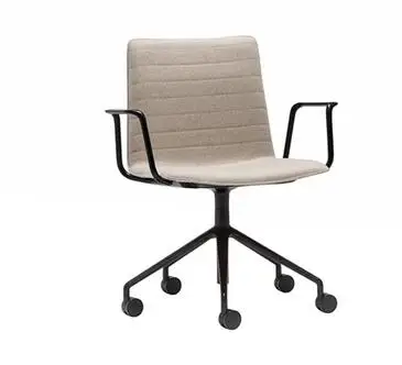 Modern simple conference chair fashionable office chair lift staff home computer chair high-end boss chair. office furniture staff office desk and chair screen 6 people 4 people simple and modern