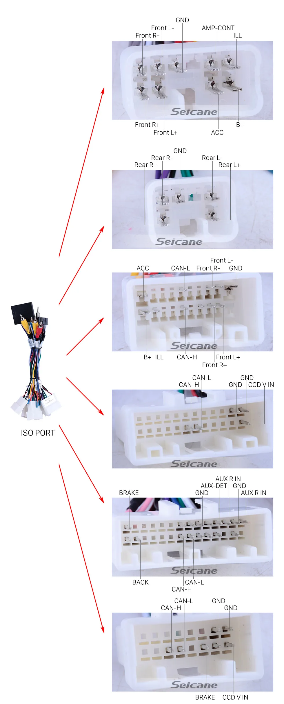 Cheap Seicane 2din Android 8.1 Car Radio Multimedia Video Player Navigation GPS For Toyota Avanza 2010 2011 2012 2013 2014 2015 2016 19