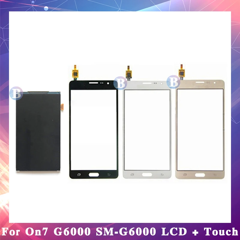 

5.5'' For Samsung Galaxy On7 On 7 G6000 SM-G6000 Lcd Display With Touch Screen Digitizer Sensor High Quality