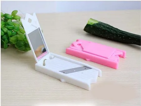

1PC Creative Kitchen Gadgets Fruit & Vegetable Knife Manual Cutter Cucumber Slicer Crusher Peeler Home Tools OK 0261