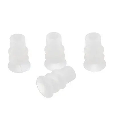 15mm x 23mm Silicone Waterproof Bellows Vacuum Suction Cup Sucker 4 Pcs | Обустройство дома