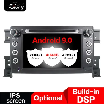 

DSP Android 9.0 CD DVD player GPS Navigation For Suzuki Grand Vitara 2005~2012 Head unit recorder Auto redio multimedia player