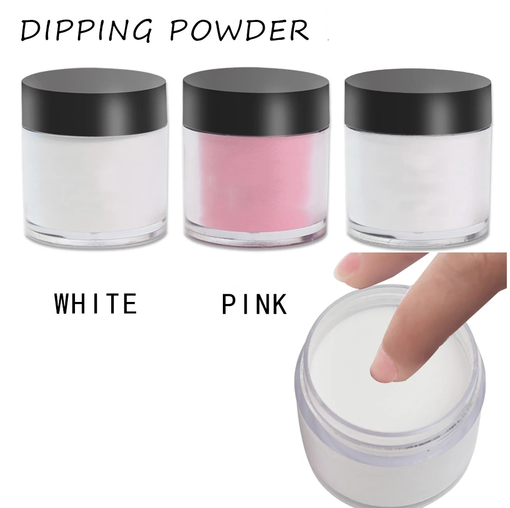 1Pcs 10ML Nail Dipping Dust Powder 3 Colors Infiltration Powders For Nails Art Gradient French Manicure Pigment Dip BFA46 | Красота и