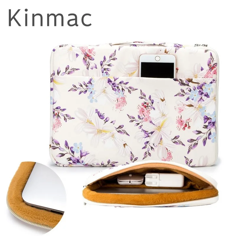 2019 New Brand Kinmac Handbag Sleeve Case For Laptop 13 14 15 15.6 Notebook Bag MacBook Air Pro 13.3 15.4 Free Drop Shipping | Компьютеры