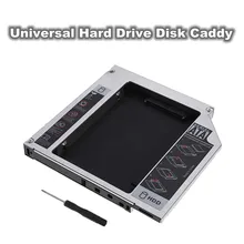Последним 12.7 мм SATA к IDE второго HDD SSD Жесткий Диск Caddy Случае SSD Жесткий Диск Bay Корпус для ноутбук