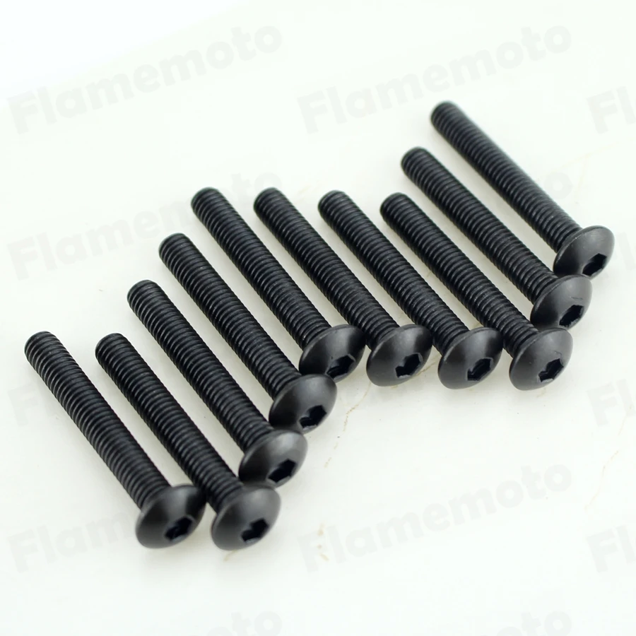 Buy 10 Pcs Steel Auto Accessories Motorcycle Bolts