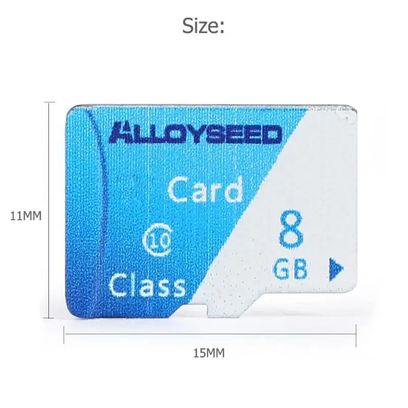 ALLOYSEED 8 г/16 г/32 ГБ/60 Гб TF/Micro SDCard 20 МБ/с./с максимальное значение скорости TF карта Micro Secure цифровая карта памяти для ноутбука