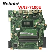 Оригинальная материнская плата для ноутбука ACER Aspire ES1-572 NBGKQ11001 B5W11 LA-E061P с SR2ZW I3-7100U, протестированная на, быстрая