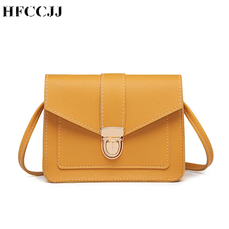 

NEW Fashion PU Leather Mini Square Bags for Women 2019 Ladies Phone Purse Women Shoulder Messenger Bag for Girl Bolsa HC112