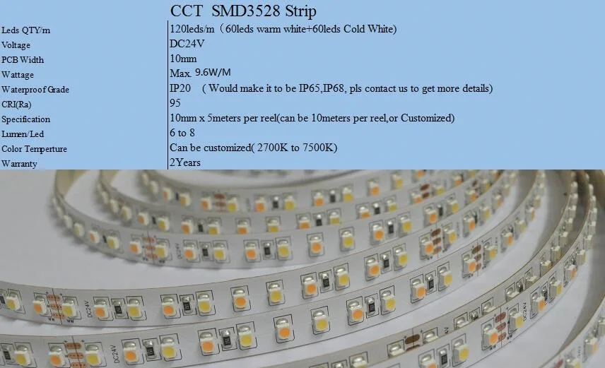 SMD3528 120LEDS CCT