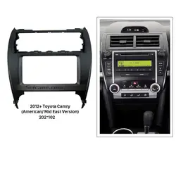 Seicane Модные 2 дин Радио панель для 2012 + Toyota Camry Американский Среднего Востока версия стерео Даш отделка ободок DVD Панель