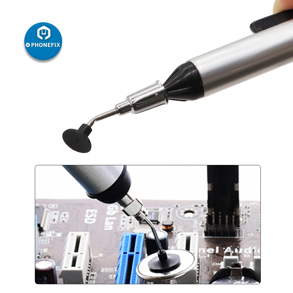 PHONEFIX всасывающая ручка для удаления присоски IC чипы Палочки Инструмент пайки инструменты на присосках для iPhone ремонт материнской платы