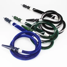 Стиль 1,8 м Hookah шланг с деревянным кончик рта Sheesha Chicha Narguiles Fannel трубка для кальяна аксессуары для кальяна