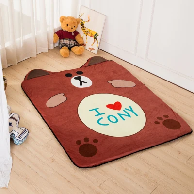 Eva детский игровой коврик-пазл, сумка для хранения, коврики, пена для детей, игровой коврик для младенцев, детский игровой коврик, ковер, плюшевая утка, игрушки для детского одеяла - Цвет: Bear