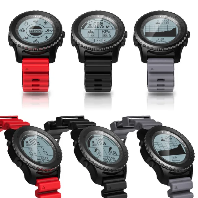 Outdoor Professional Waterproof Smart Sport GPS Watch Heart Rate Monitor Compass for Men Women Running Swimming Hiking Cycling