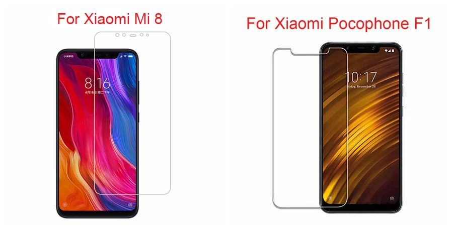 Стекло для Xiao mi Pocophone F1 стекло для Xiaomi mi A2 Lite 9 8 SE A1 Max 3 2 Play mi x 3 Закаленное стекло для защиты экрана