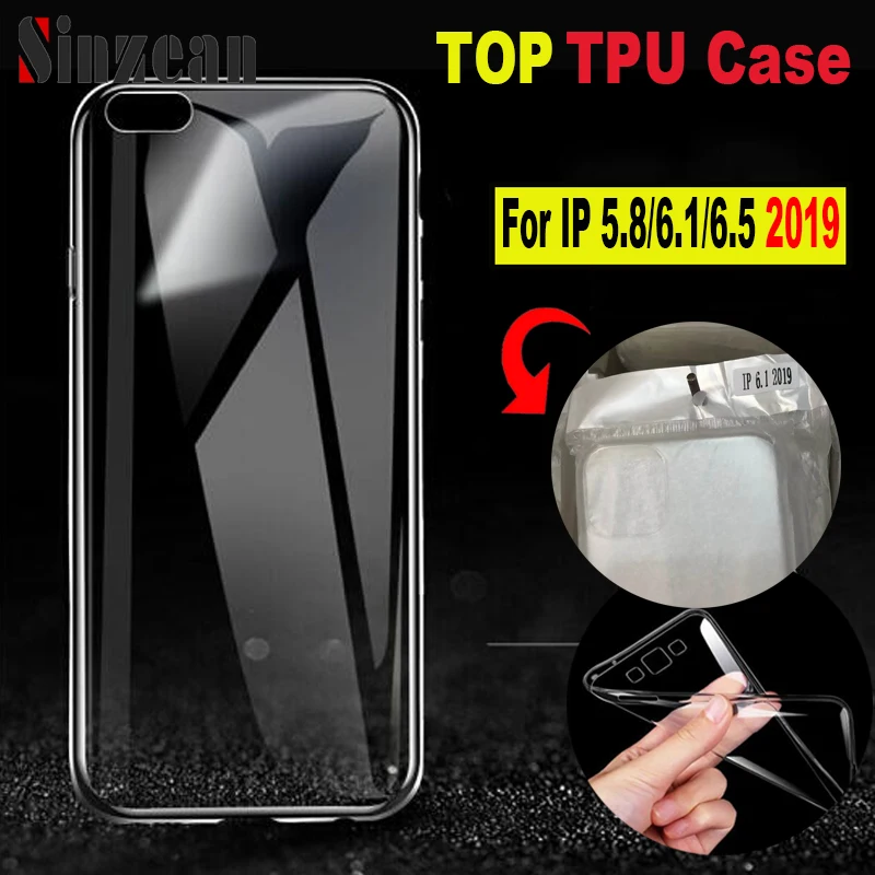 

100PCS 2019 New Top Quality Ultra Clear TPU case For IPHONE 11 Pro Max 6.5/6.1/5.8 inch Ultra Transparent soft silicone case