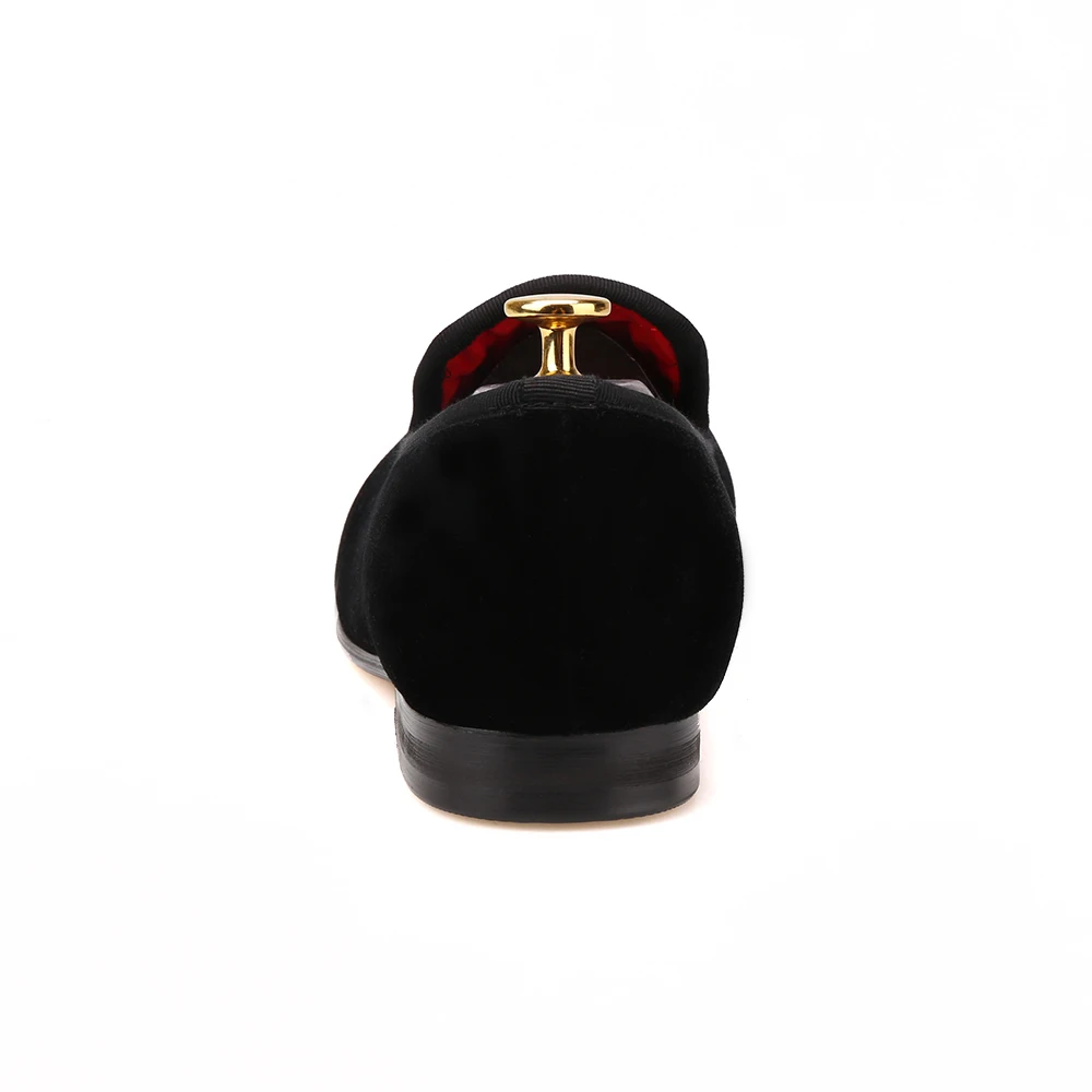 Arrivée 4 Mode Banquet Nouvelle Mocassins Boucle Bal Fumeurs vin Noir Rouge 2016 De Taille Chaussures Tau Et 17 Pantoufle Velours Appartements Hommes Avec Nous ym8wnPN0vO