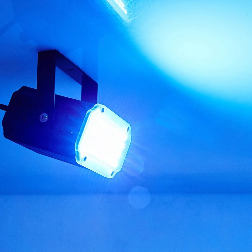 Luzes do Palco Alta Qualtiy Led Luz Estroboscópica Girando Voz Ativado Festa Discoteca Stroboscope Lâmpada 36leds Smd 5050 12 Efeito de Iluminação de palco