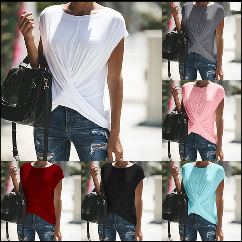 

Plus Size S-5XL Summer T Shirt Women New Arrivals Fashion Sold T-shirt Woman Tee Tops Casual Tee Shirt Femme Crop Top