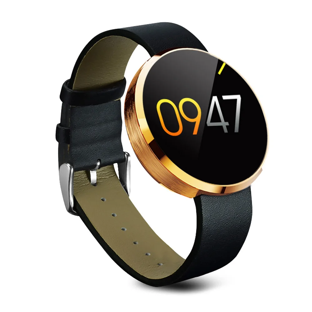 LETINE DM360 Смарт часы водонепроницаемые Bluetooth Смарт часы монитор сердечного ритма умные часы спортивные часы для IOS Andriod телефон - Цвет: Золотой
