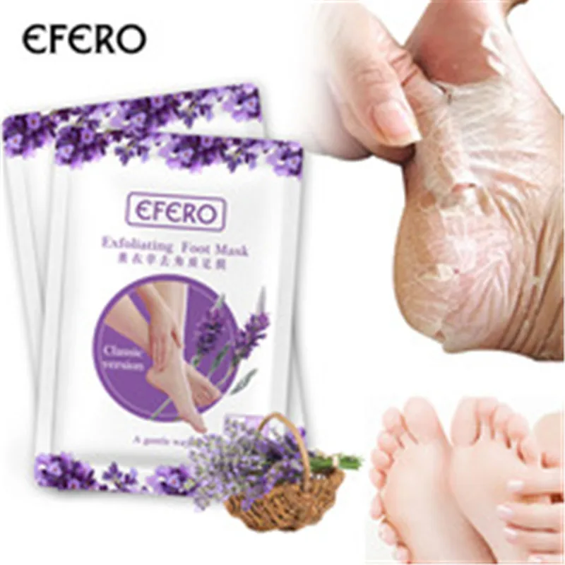 

Lavender Foot Mask Remove The Skin Exfoliating Socks for Pedicure Socks Baby Feet Masks for Legs Cream for Feet Care Cosmetic