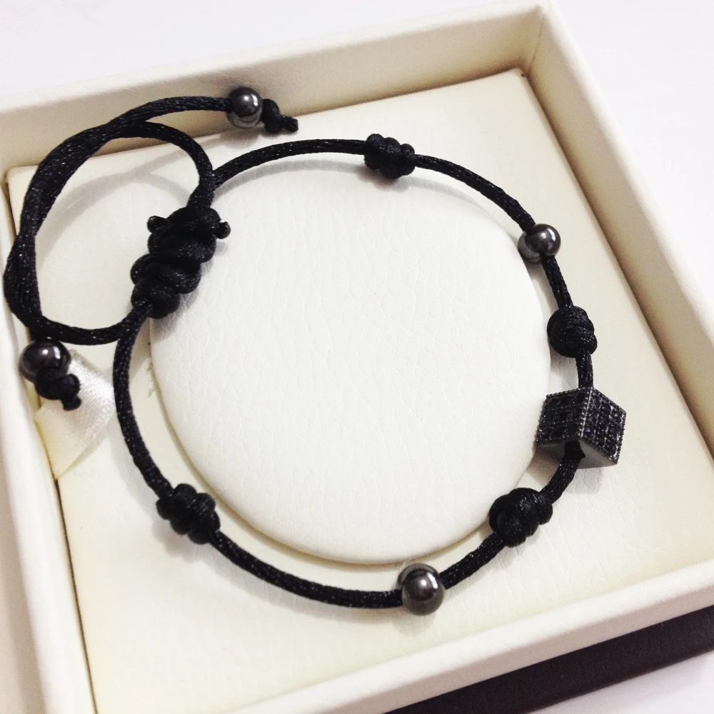 Браслет женский/мужской из нержавеющей стали с красными бусинами|macrame bracelet|bead