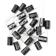 Best Promotion 20PCS 470UF 25V Electrolytic Capacitor Assortment Kit Assorted Set 8x12mm