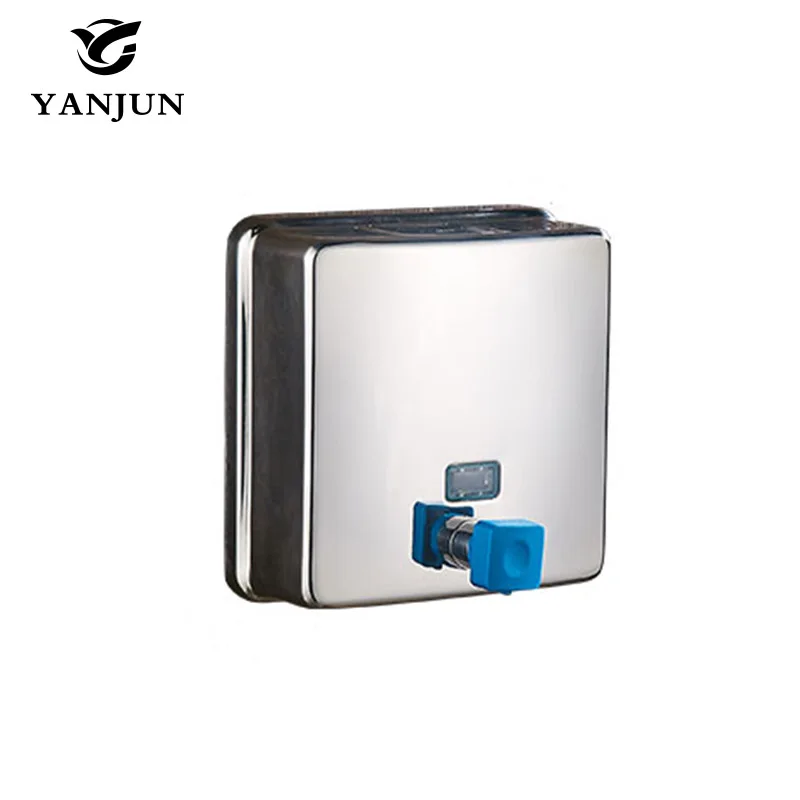 Yanjun Wall Mounted Bathroom Liquid Hand Soap Dispenser Stainless Steel