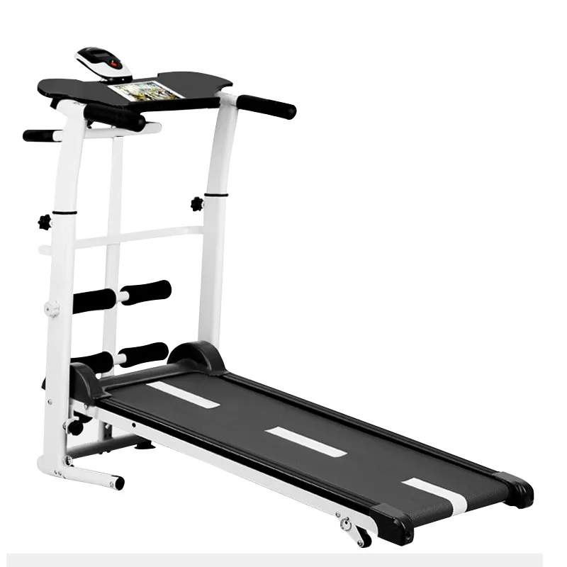 2019 new treadmill, folding mechanical treadmill, fitness treadmill, multi function silent fitness equipment treadmill with belt|Treadmills| - AliExpress
